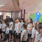 Turma reunida para foto na Semana Cultural de 2014