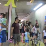 Visitantes percorrem os estandes da Semana Cultural de 2014