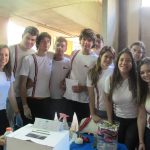 Turma reunida para foto na Semana Cultural de 2014