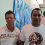 Alunos apresentam o estande do seu projeto na Semana Cultural de 2014