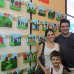 Trabalhos dos alunos expostos na Semana Cultural de 2014