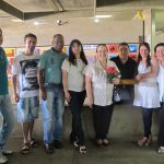 Visitantes percorrem os estandes da Semana Cultural de 2014