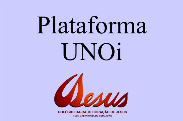 Arte com o título Plataforma UNOi e a marca do colégio
