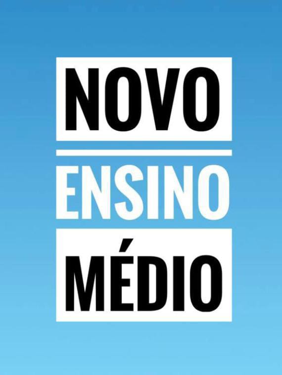 Arte de apresentação do Novo Ensino Médio