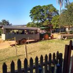 Vista do Sítio São José durante a visita da Educação Infantil