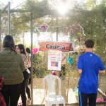 Público nas barracas e mesas do Arraiá do Coração
