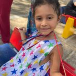 Crianças da Educação Infantil fantasiadas no Carnaval no Coração