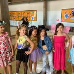 Crianças da Educação Infantil fantasiadas no Carnaval no Coração