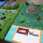 Maquete produzida pelos alunos e exposta na Mostra Cultural