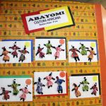 Painel com trabalhos de alunos exposto na Mostra Cultural
